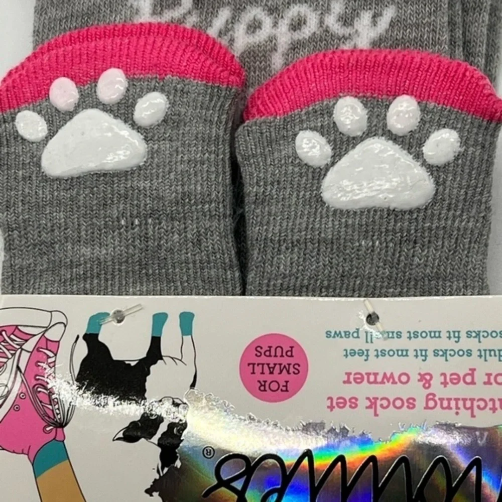 Pet / small dog matching socks new